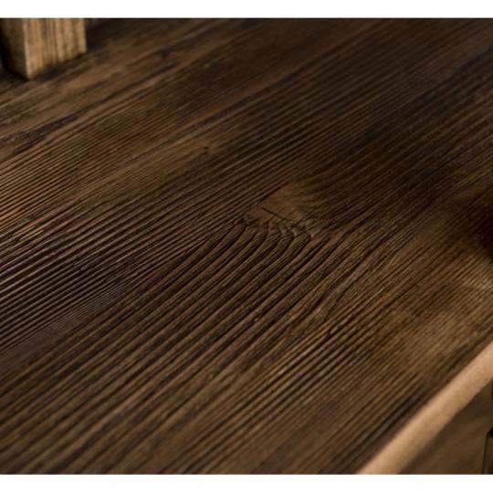 rusztikus fekete polcos konyvesszekreny konyvszekreny tomorfa klasszikus country rusztikus mediterran nappali konyha sotet balaton provence provanszi mediterra butor lameridiana.jpg